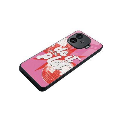 For The Plot stylish phone case for iqoo neo 10r 5g | glossy glass and slim fit