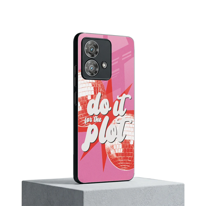 For The Plot motorola edge 40 neo 5g mobile cover | shockproof glass phone case