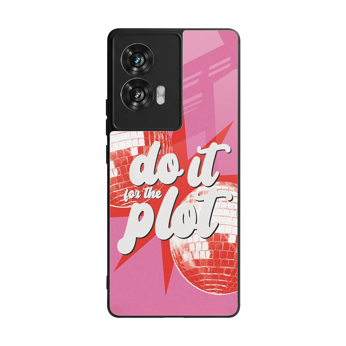 For The Plot back phone cover | glass case for motorola edge 50 fusion