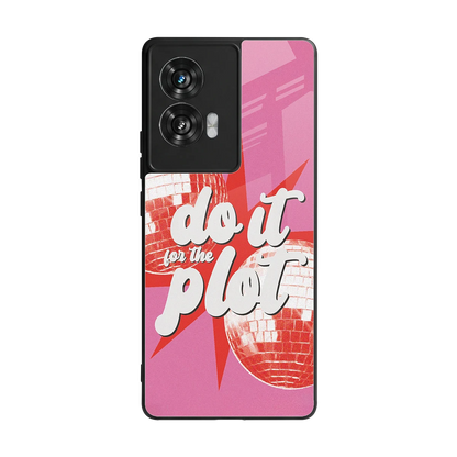 For The Plot back phone cover | glass case for motorola edge 50 fusion