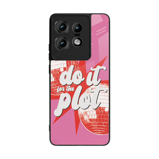 For The Plot back phone cover | glass case for motorola edge 50 pro