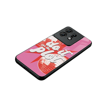 For The Plot stylish phone case for motorola edge 50 pro | glossy glass and slim fit