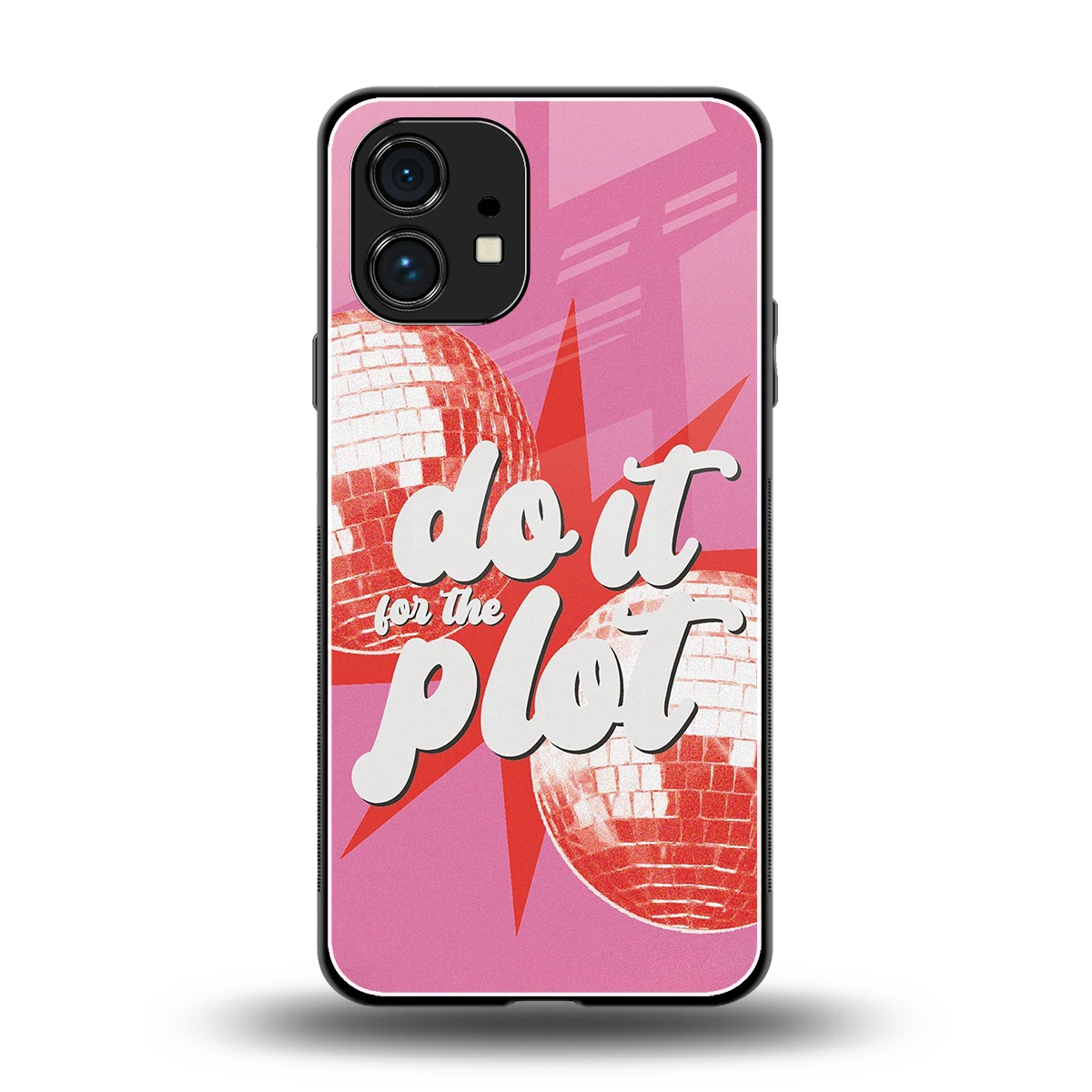 For The Plot back phone cover | glass case for nothing phone 1