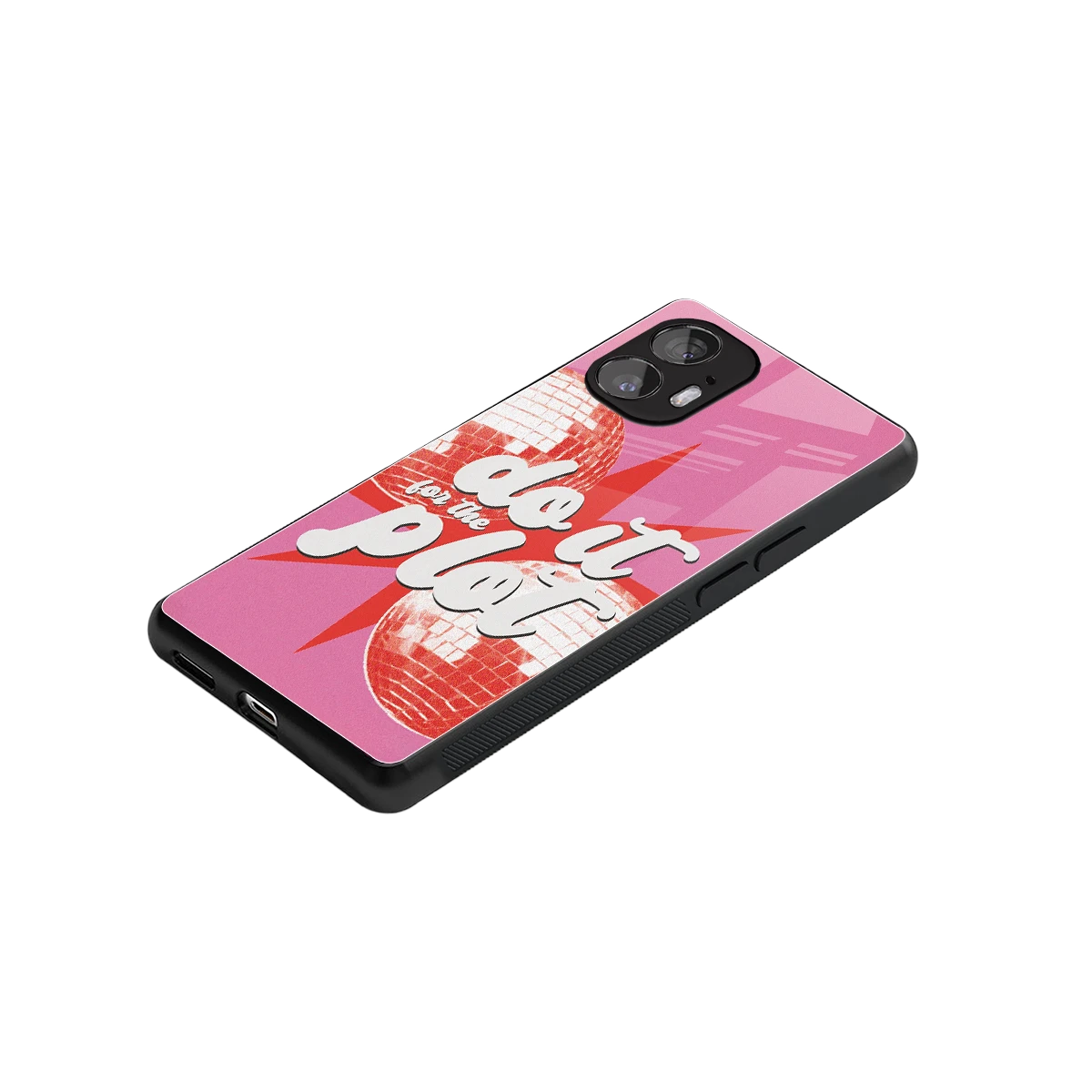 For The Plot stylish phone case for nothing phone 2 | glossy glass and slim fit
