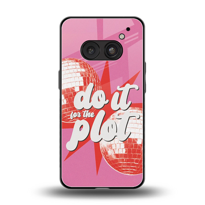 For The Plot back phone cover | glass case for nothing phone 2a plus
