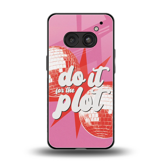 For The Plot back phone cover | glass case for nothing phone 2a plus
