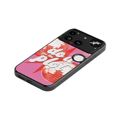For The Plot stylish phone case for nothing phone 3 | glossy glass and slim fit