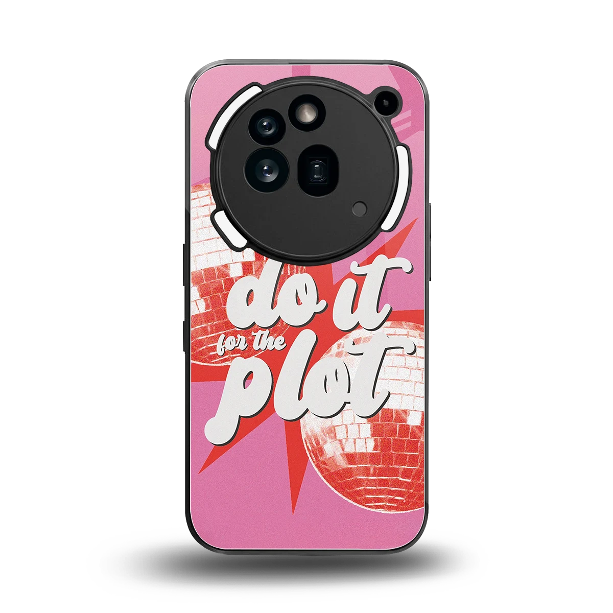 For The Plot back phone cover | glass case for nothing phone 3a pro