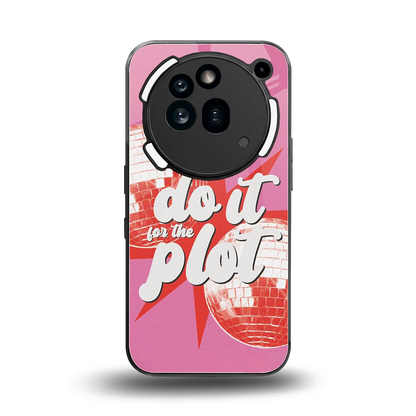 For The Plot back phone cover | glass case for nothing phone 3a pro