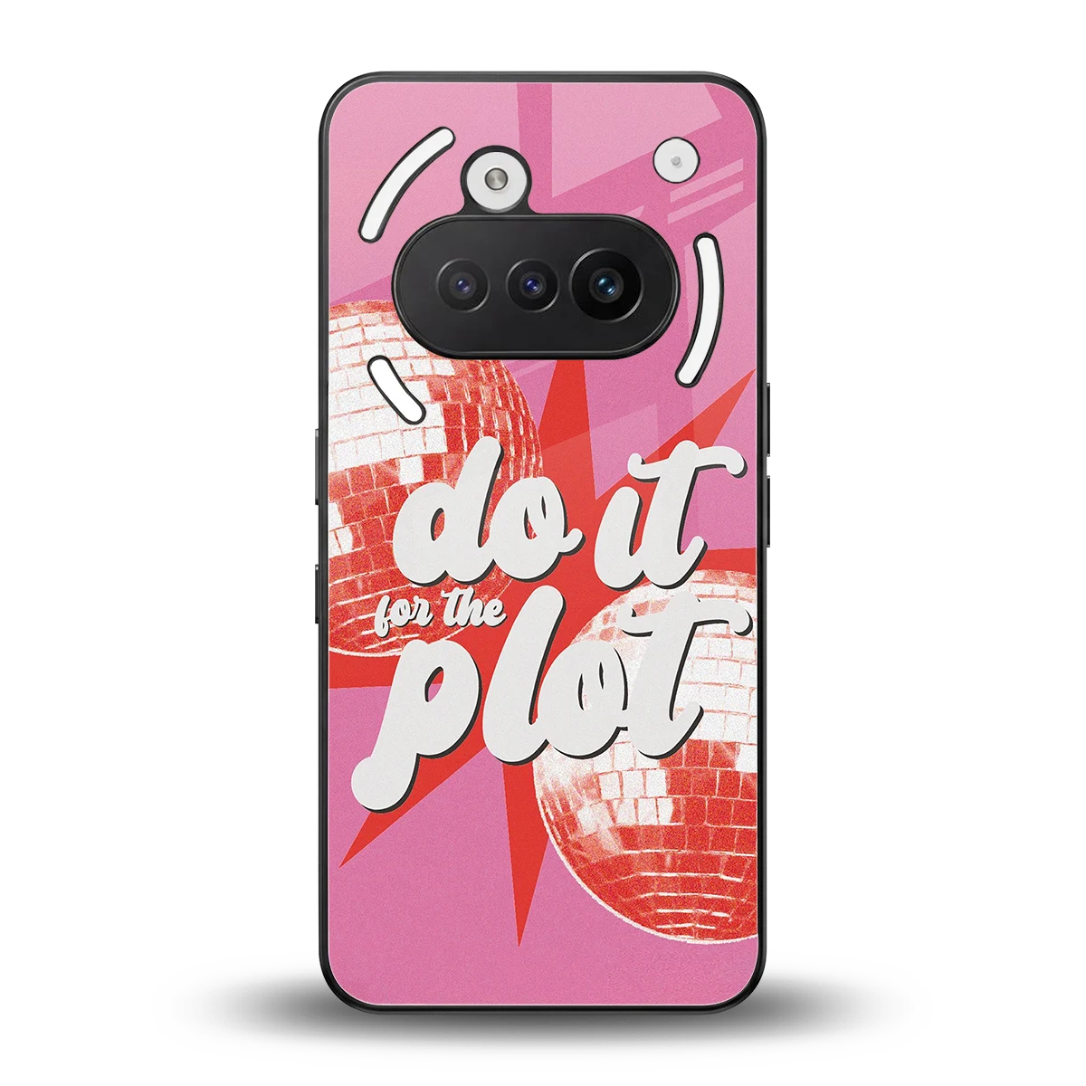 For The Plot back phone cover | glass case for nothing phone 3a