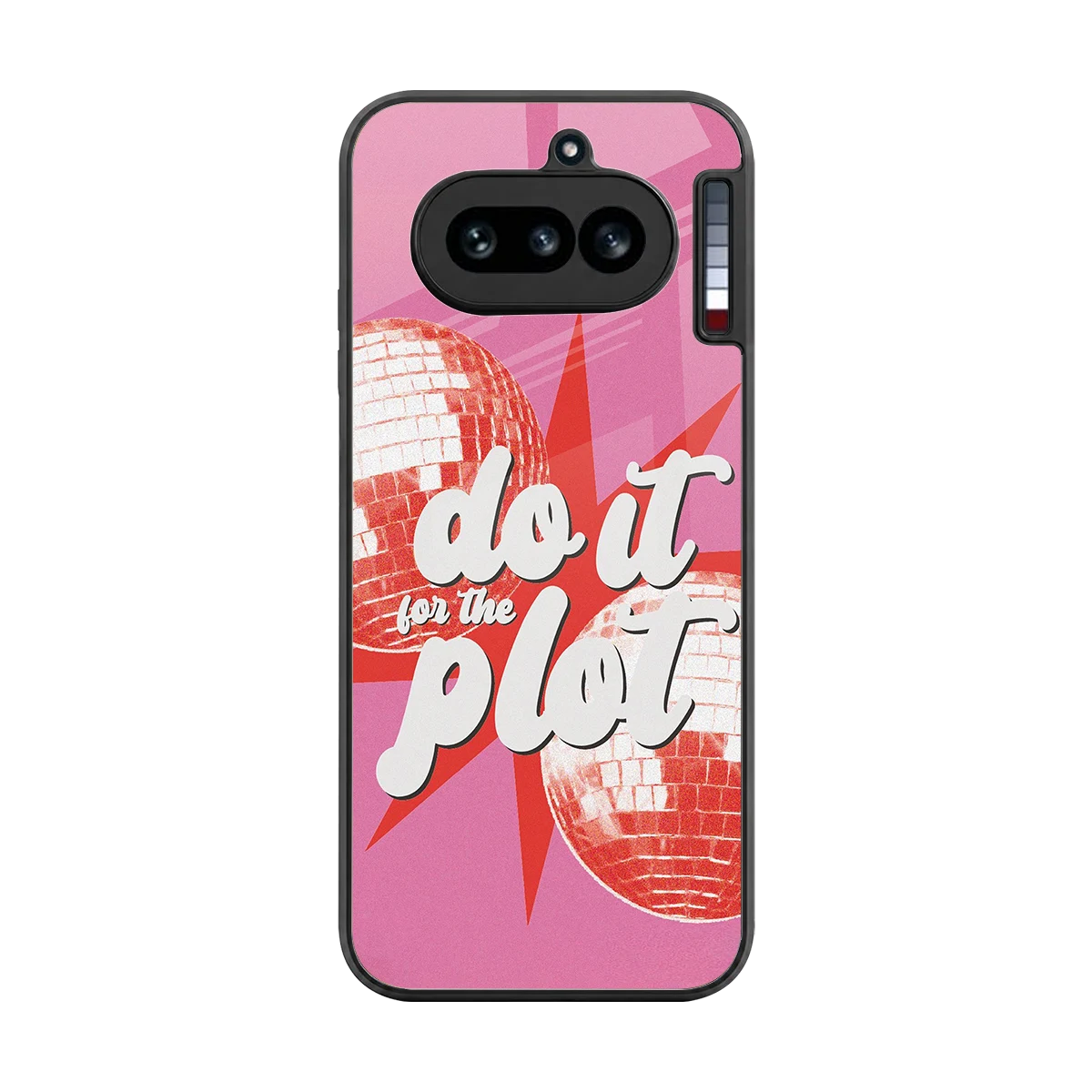 For The Plot back phone cover | glass case for nothing phone 4a