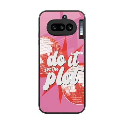 For The Plot back phone cover | glass case for nothing phone 4a