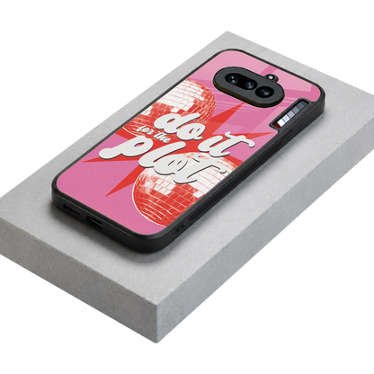 For The Plot stylish phone case for nothing phone 4a | glossy glass and slim fit