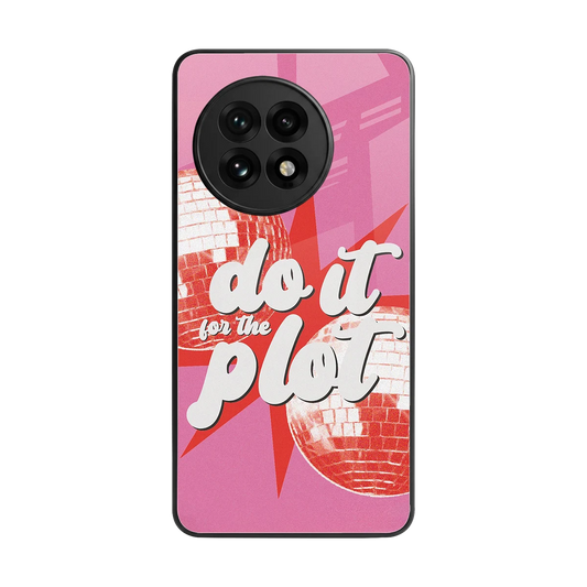 For The Plot back phone cover | glass case for oneplus 13r