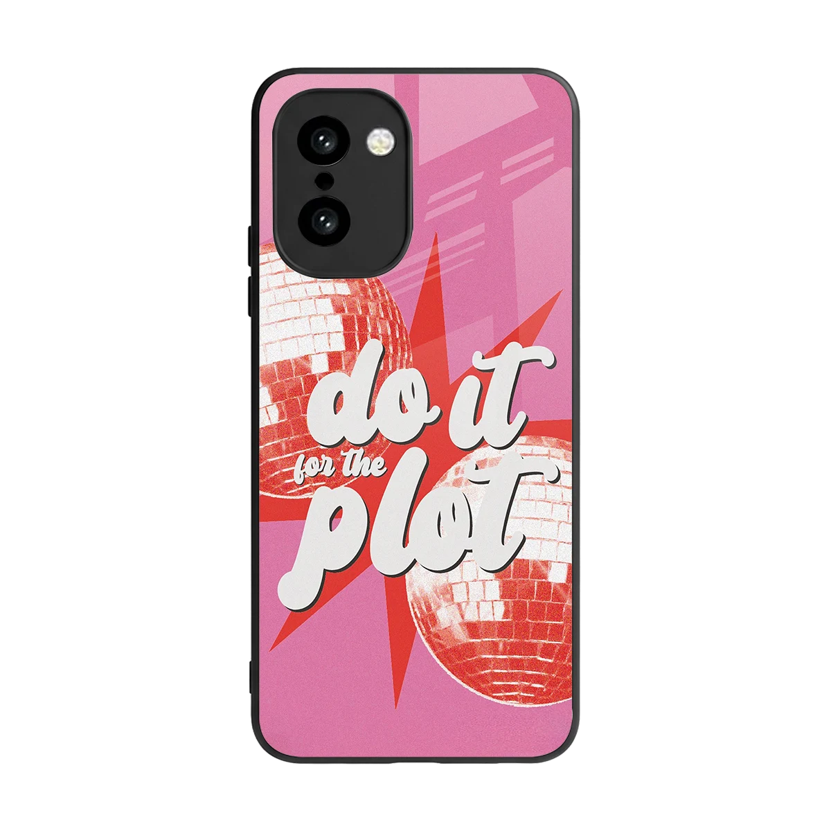 For The Plot back phone cover | glass case for oneplus 15r