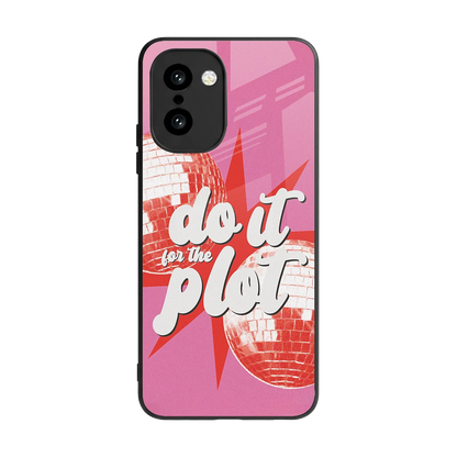 For The Plot back phone cover | glass case for oneplus 15r