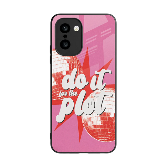 For The Plot back phone cover | glass case for oneplus 15r
