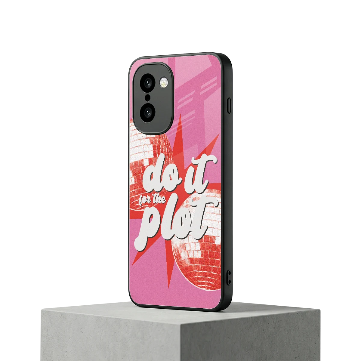 For The Plot oneplus 15r mobile cover | shockproof glass phone case