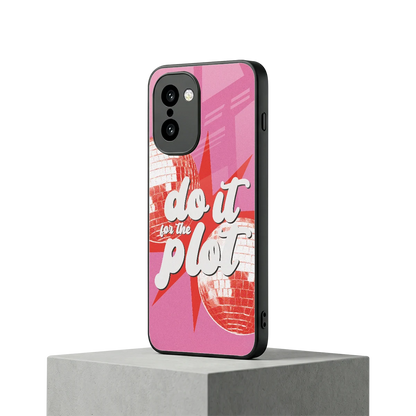 For The Plot oneplus 15r mobile cover | shockproof glass phone case