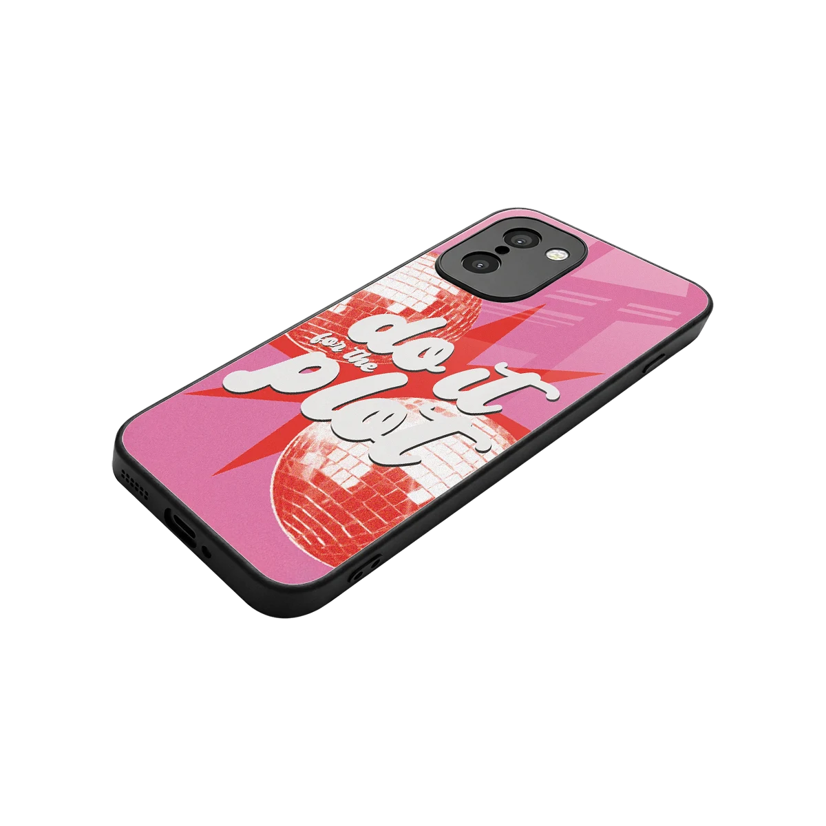 For The Plot stylish phone case for oneplus 15r | glossy glass and slim fit
