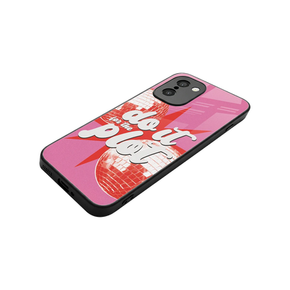 For The Plot stylish phone case for oneplus 15r | glossy glass and slim fit