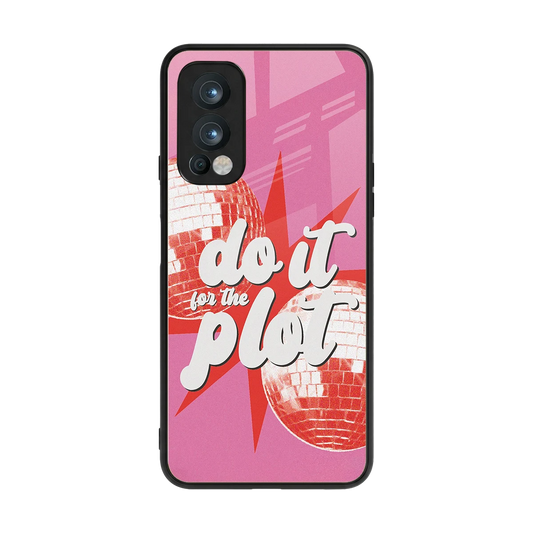 For The Plot back phone cover | glass case for oneplus nord 2