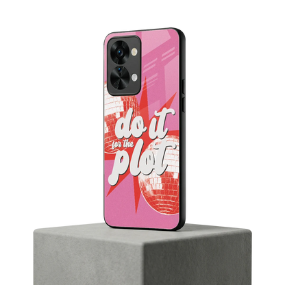 For The Plot oneplus nord 2t mobile cover | shockproof glass phone case