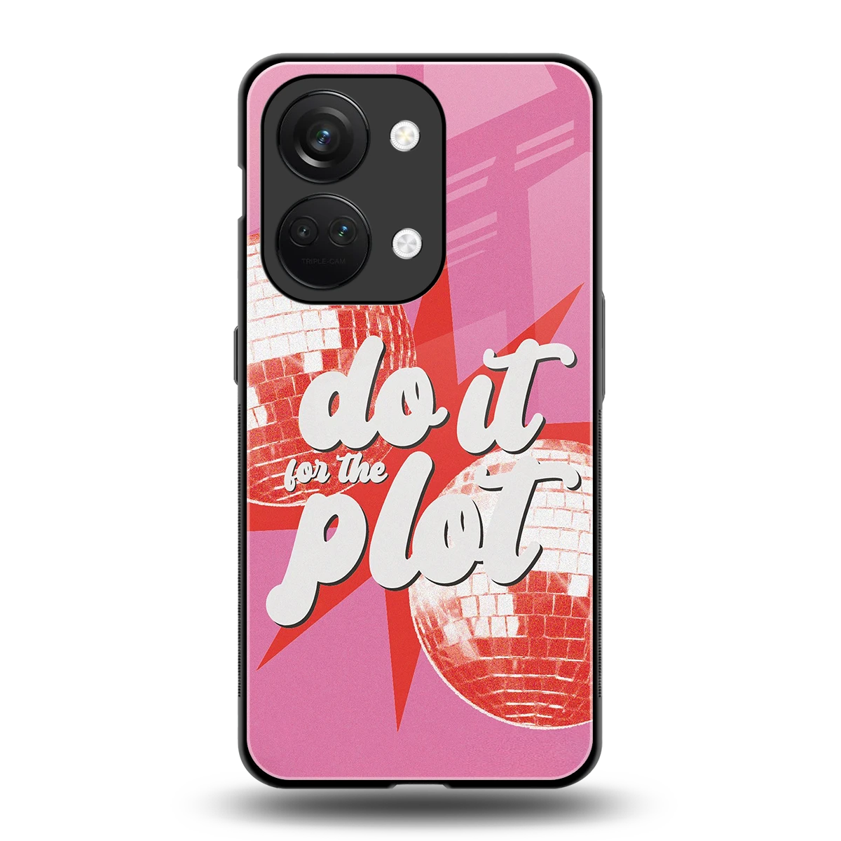 For The Plot back phone cover | glass case for oneplus nord 3