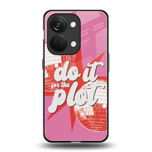 For The Plot back phone cover | glass case for oneplus nord 3