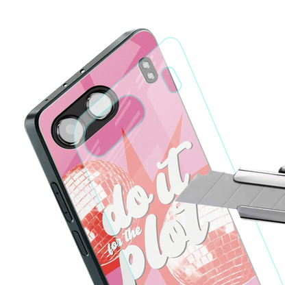 For The Plot stylish phone case for oneplus nord 4 | glossy glass and slim fit