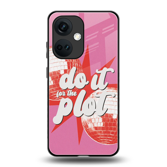 For The Plot back phone cover | glass case for oneplus nord ce 3