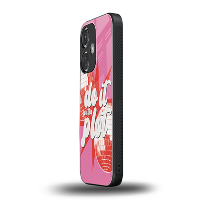 For The Plot oneplus nord ce 3 mobile cover | shockproof glass phone case