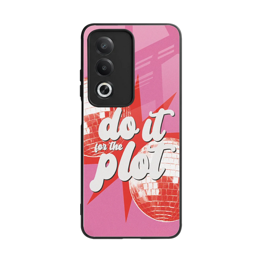 For The Plot back phone cover | glass case for oppo a3 pro