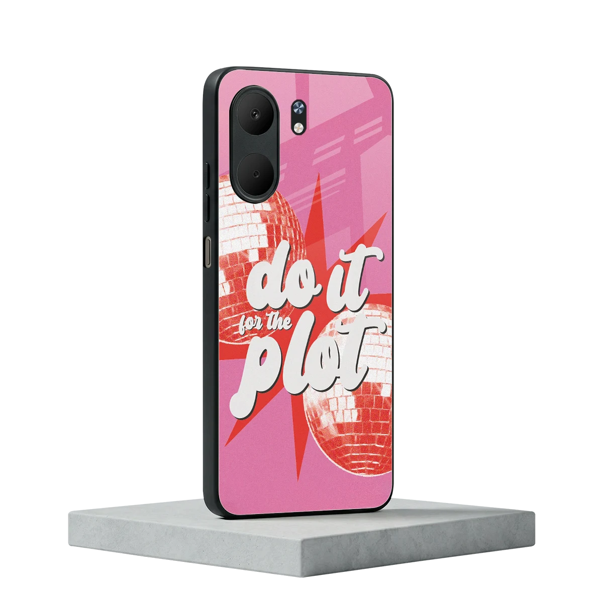 For The Plot oppo a5x 5g mobile cover | shockproof glass phone case