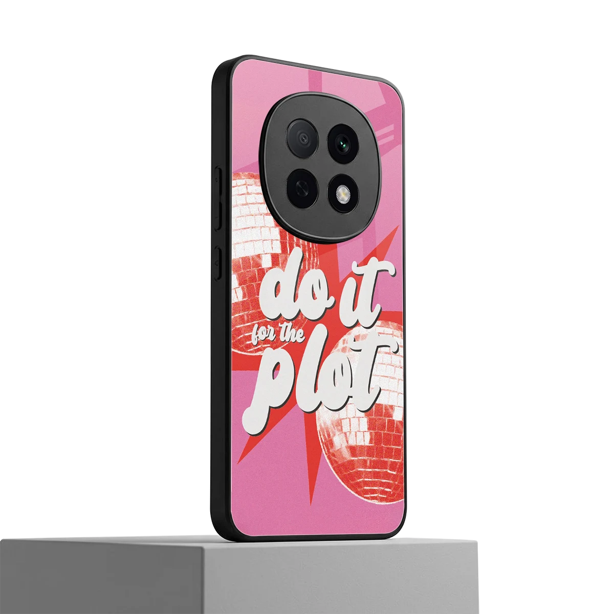 For The Plot oppo f29 pro 5g mobile cover | shockproof glass phone case