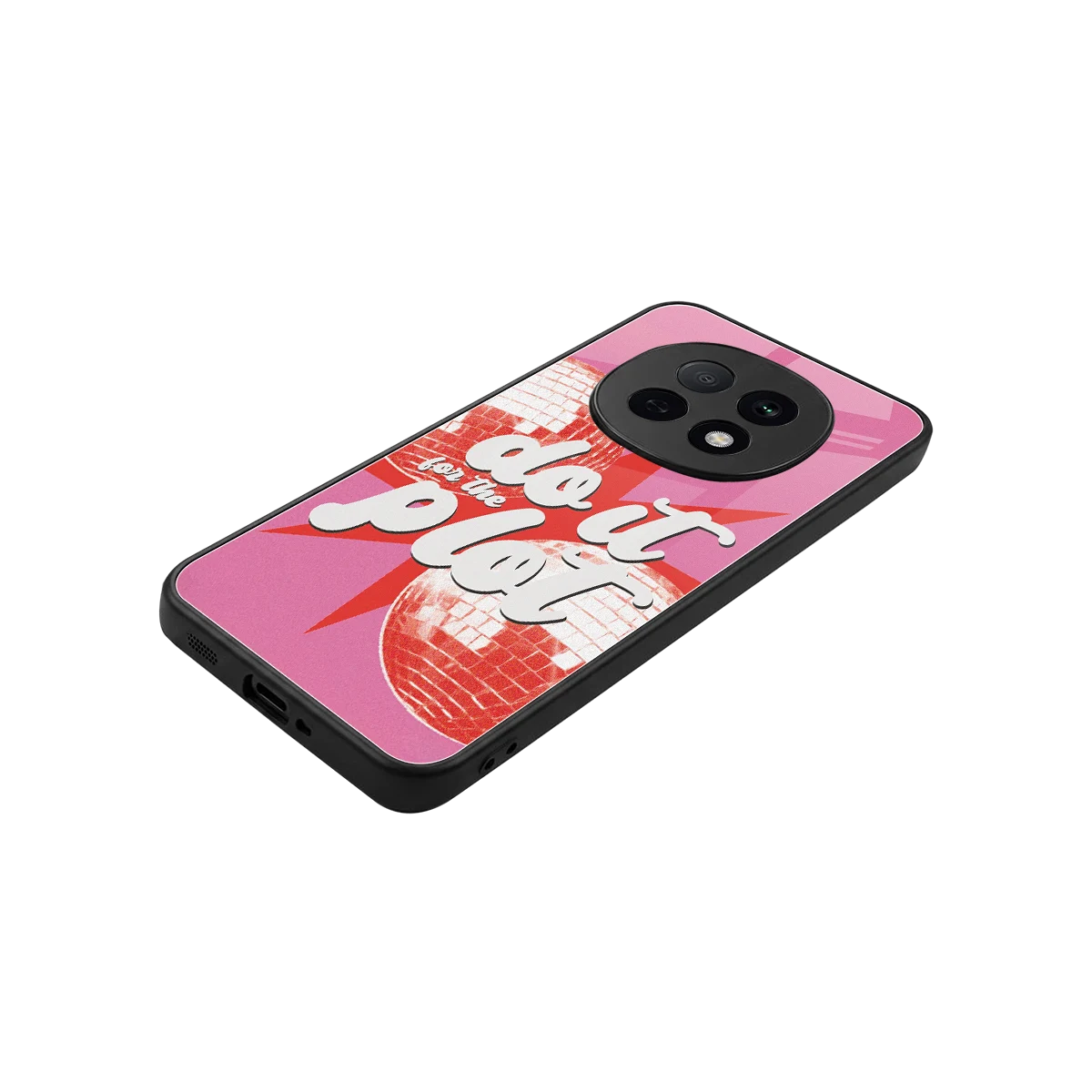 For The Plot stylish phone case for oppo f29 pro 5g | glossy glass and slim fit