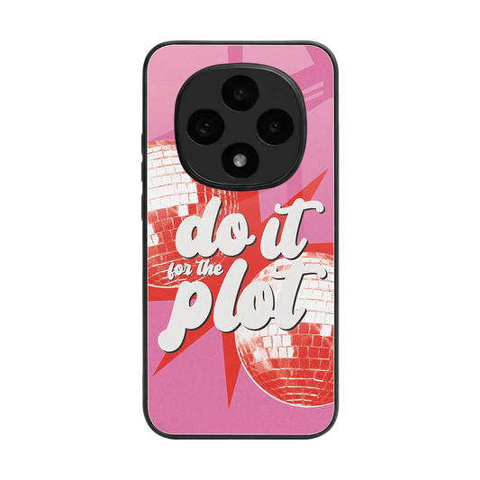 For The Plot back phone cover | glass case for oppo f31 pro 5g