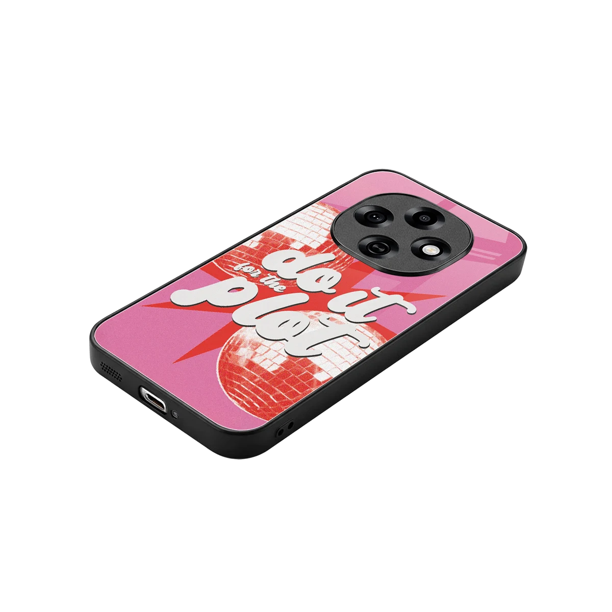 For The Plot stylish phone case for oppo f31 pro 5g | glossy glass and slim fit