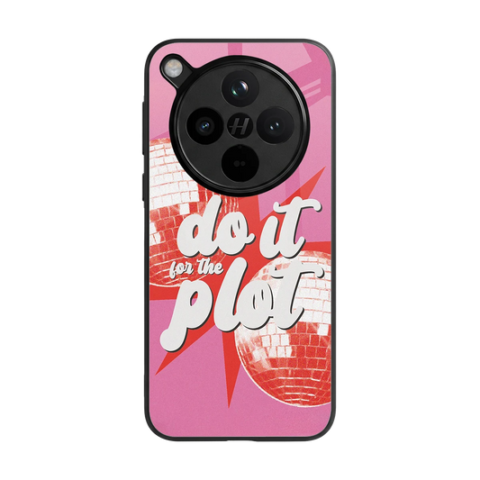 For The Plot back phone cover | glass case for oppo find x8