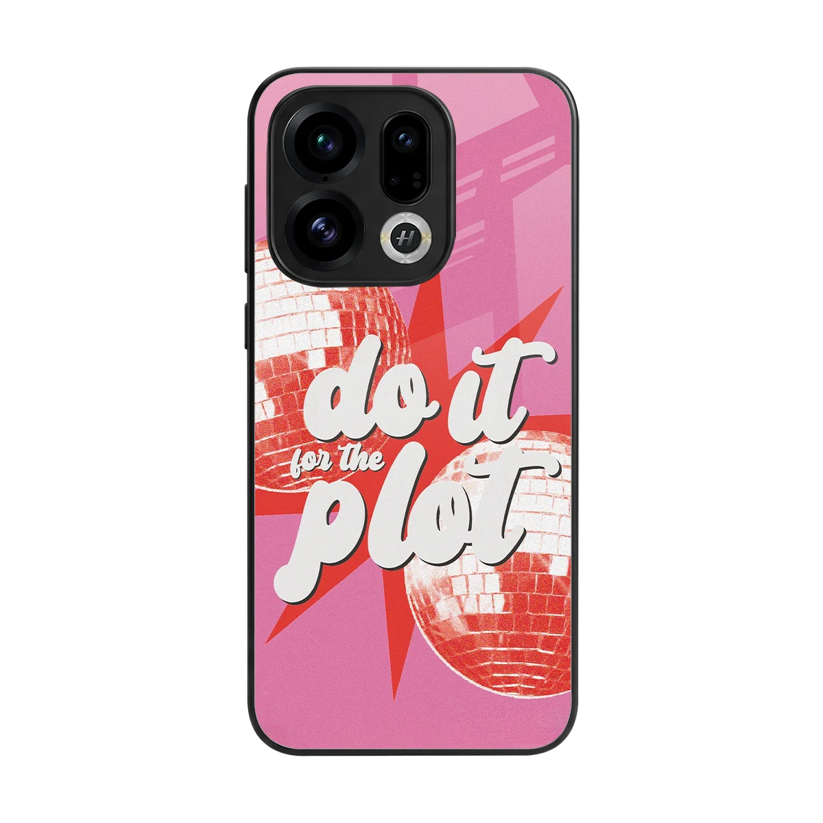 For The Plot back phone cover | glass case for oppo find x9