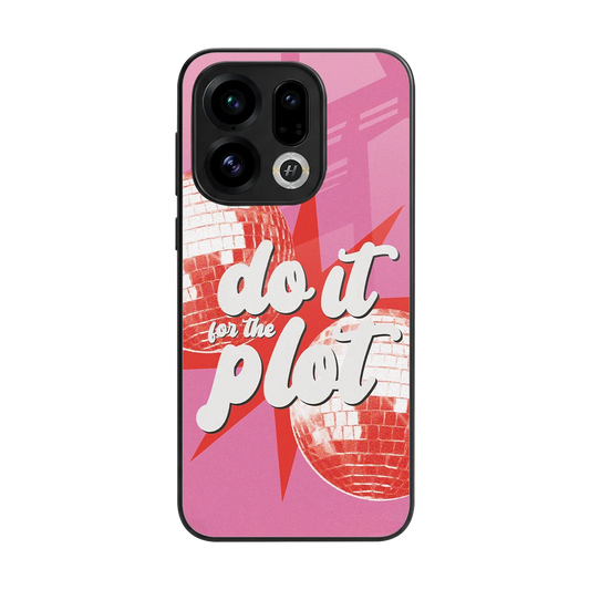 For The Plot back phone cover | glass case for oppo find x9