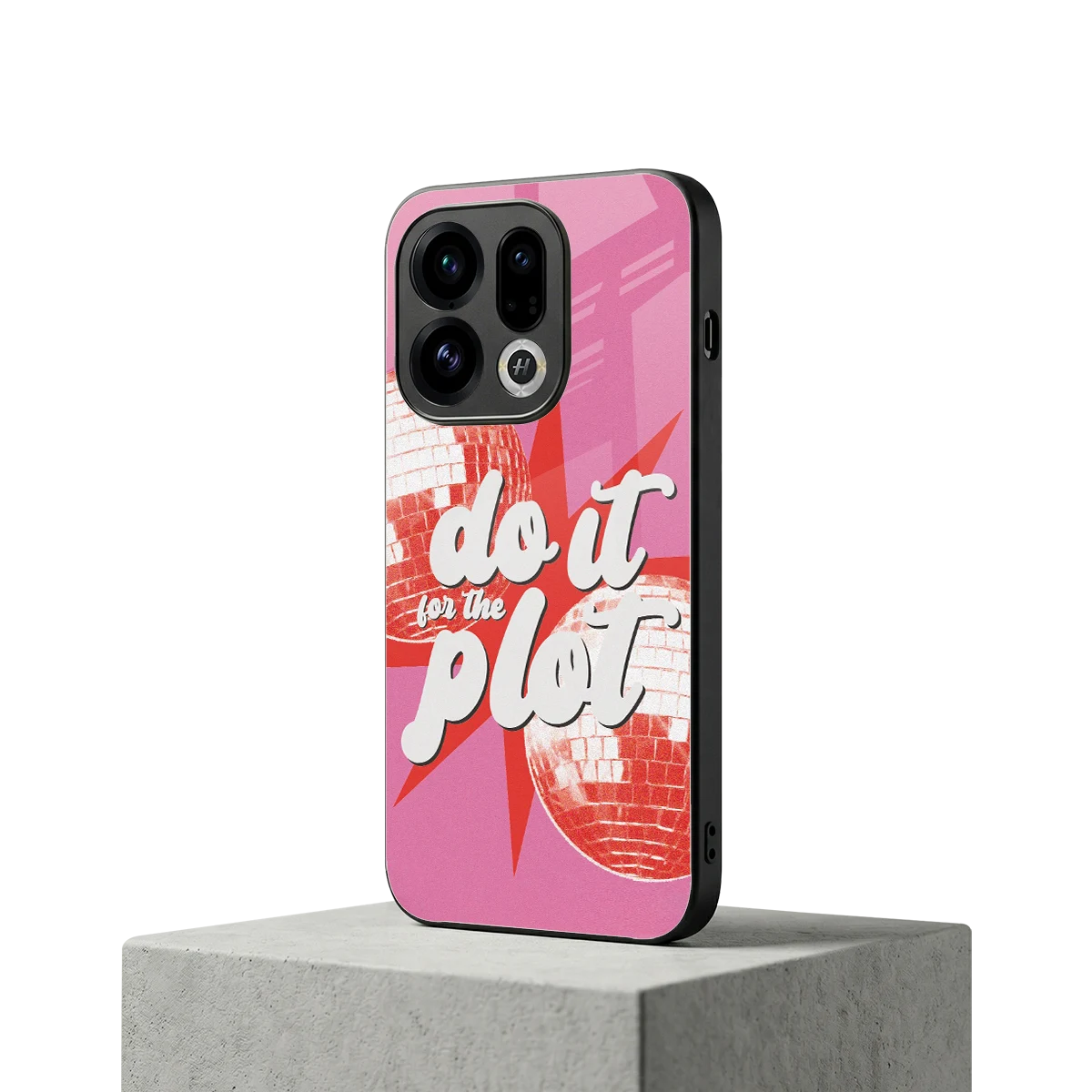 For The Plot oppo find x9 mobile cover | shockproof glass phone case