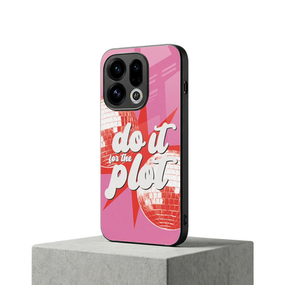 For The Plot oppo find x9 mobile cover | shockproof glass phone case