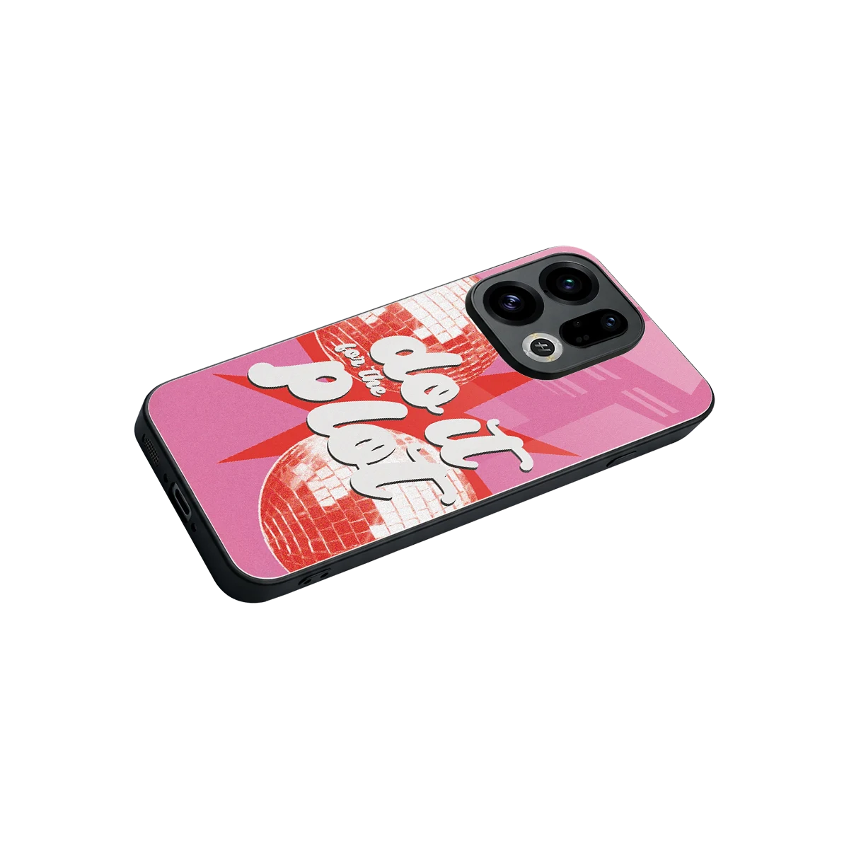 For The Plot stylish phone case for oppo find x9 | glossy glass and slim fit