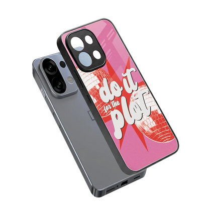 For The Plot sleek oppo k13 5g cover with tempered glass back and TPU edges