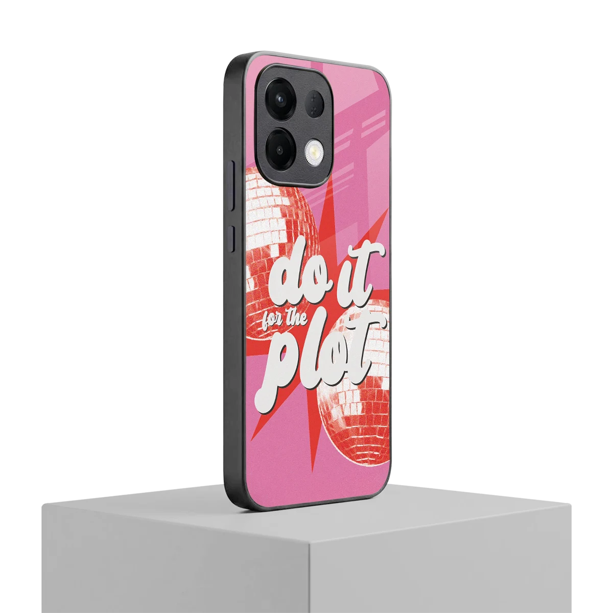 For The Plot oppo k13 5g mobile cover | shockproof glass phone case