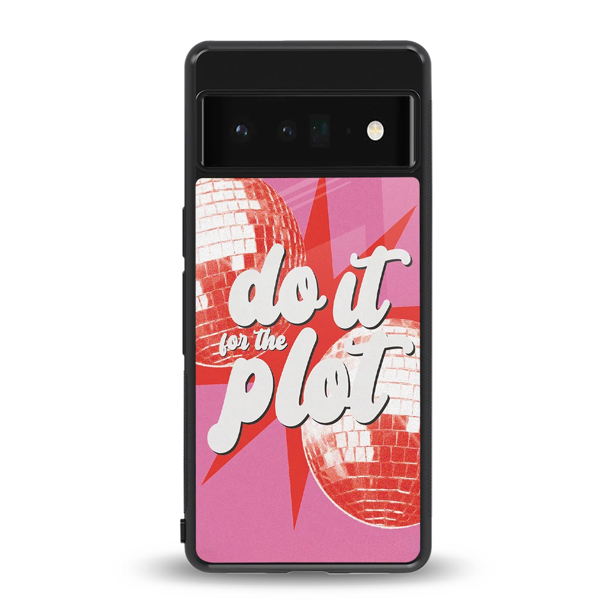 For The Plot back phone cover | glass case for google pixel 6 pro