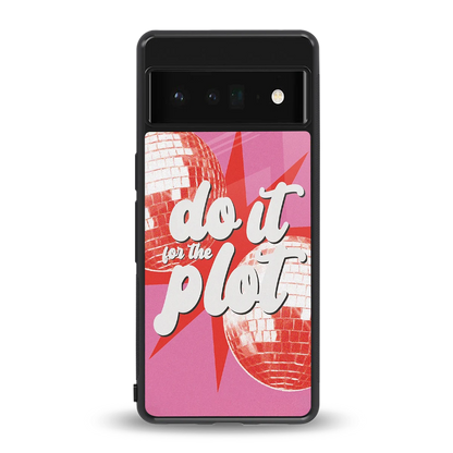 For The Plot back phone cover | glass case for google pixel 6 pro