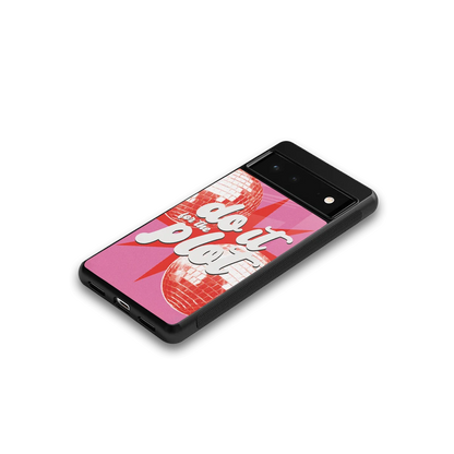 For The Plot google pixel 6a mobile cover | shockproof glass phone case