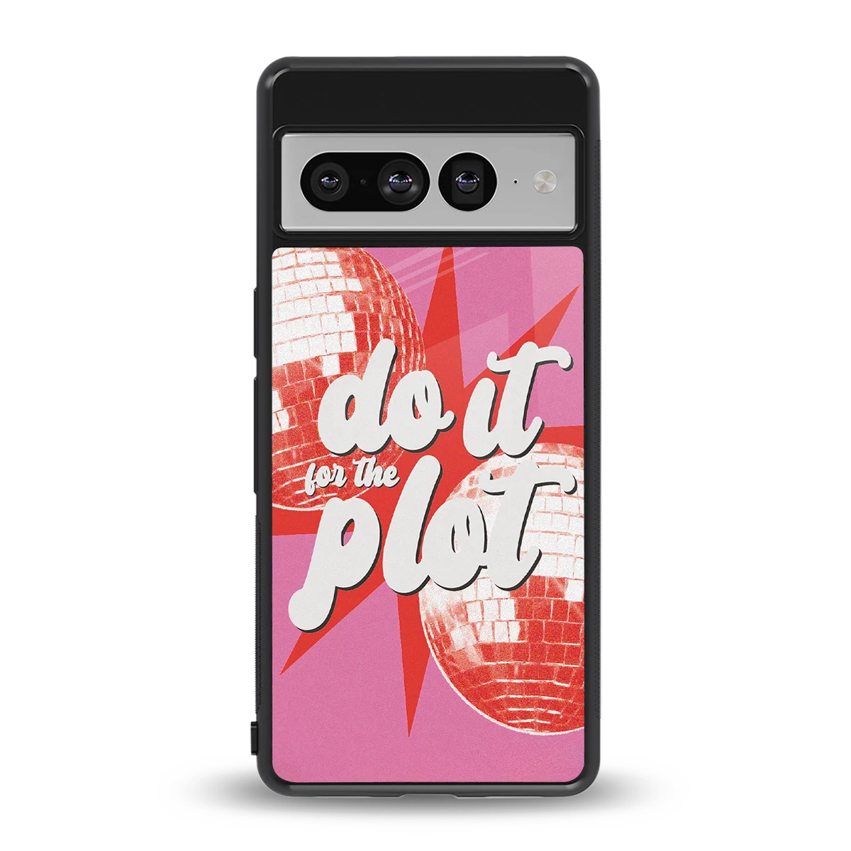 For The Plot back phone cover | glass case for google pixel 7 pro
